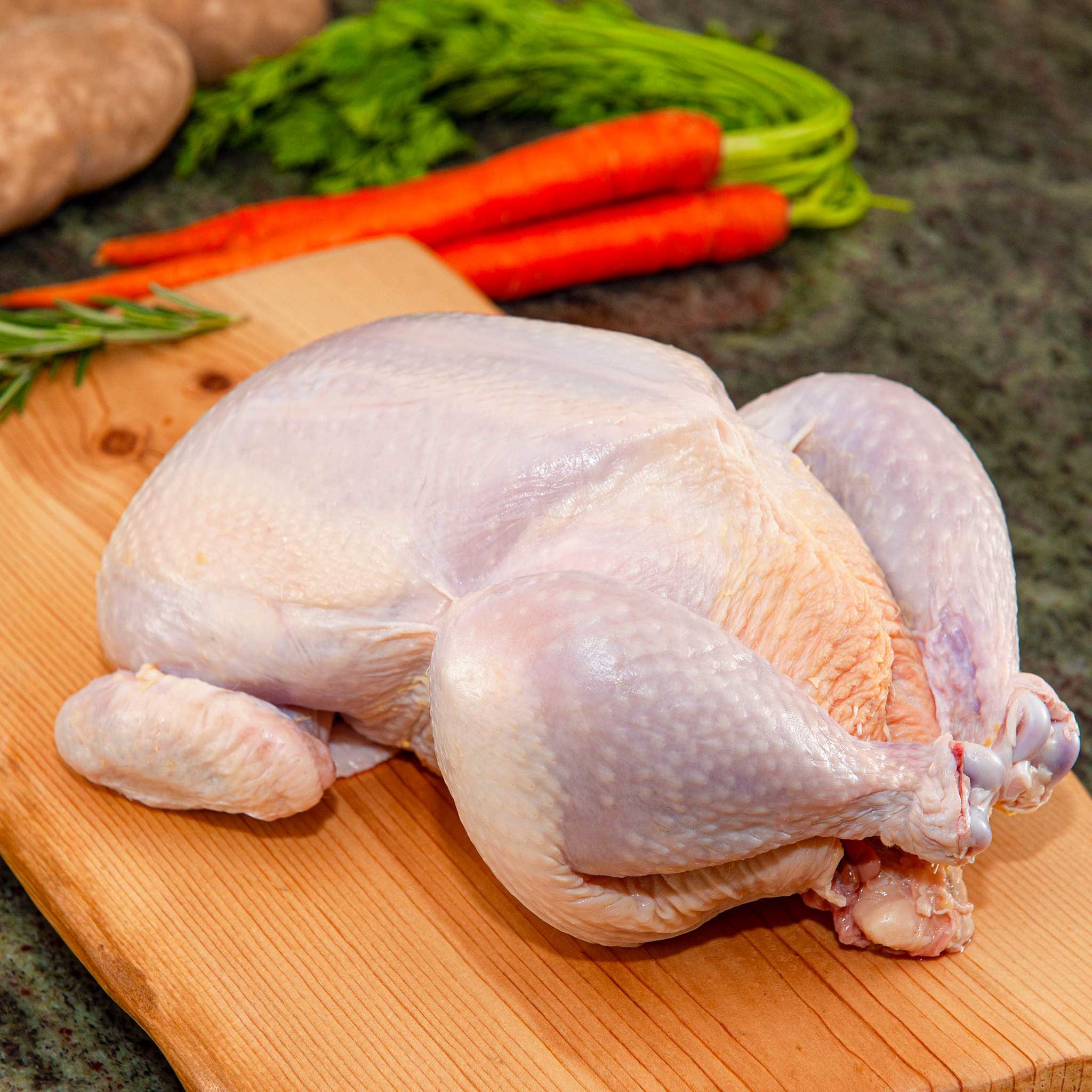 Single dressed broiler chicken ready to cook — KukuCrest Nairobi Kenya